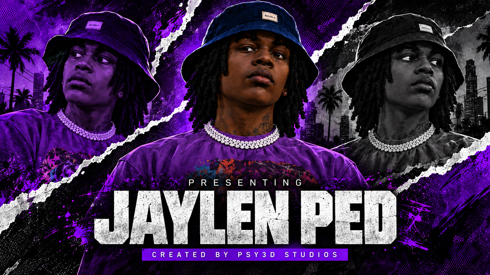 Jaylen PED — AKA Little J, created by PSY3D Studios